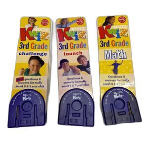 KLUTZ Kwiz 3rd Grade Launch Challenge Math Elementary Homeschool Practice